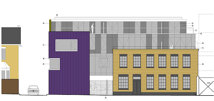 proposed main elevation | Goulton Road